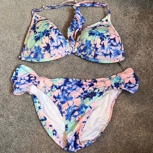 VS PINK tye dye bikini